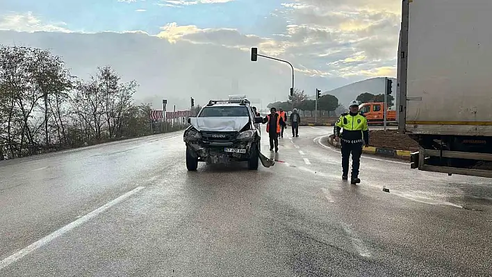 Kastamonu'da zincirleme kaza: 2 yaralı