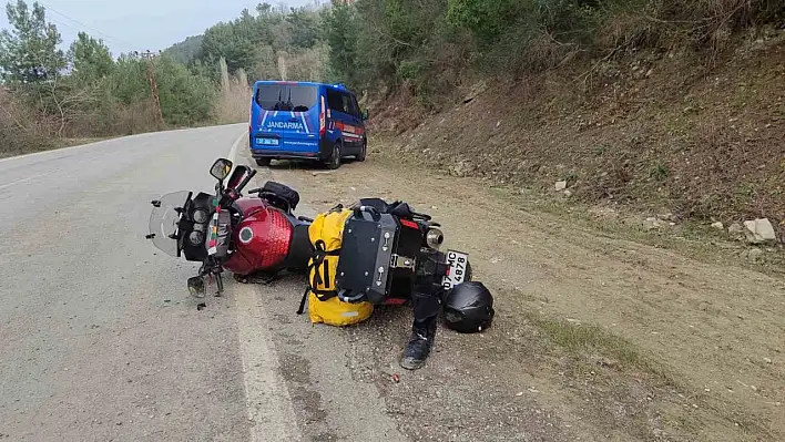 Rus uyruklu sürücü ağır yaralandı