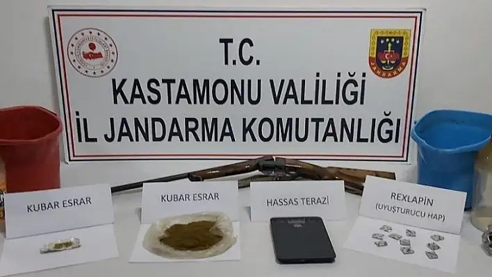 Kastamonu'da uyuşturucu tacirlerine operasyon