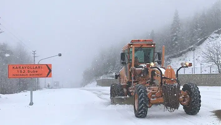 Kastamonu'da yüz yüze eğitime kar engeli