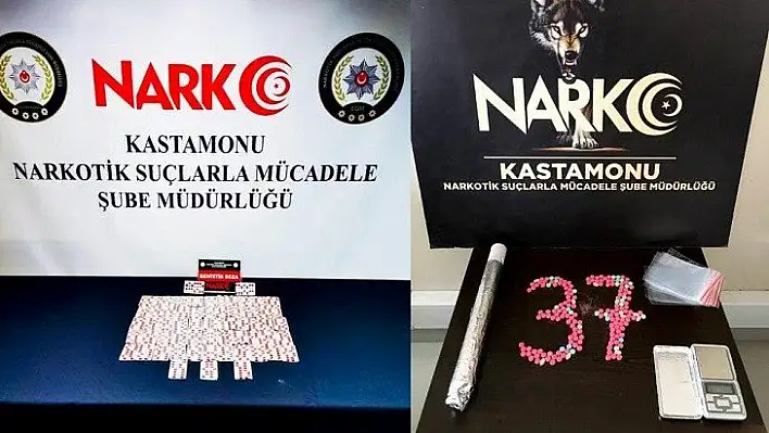 Kastamonu'daki uyuşturucu operasyonlarında 6 zanlı yakalandı