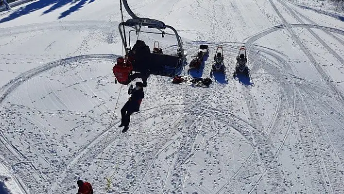 Kastamonu JAK timinden Ilgaz Dağı'nda arama kurtarma tatbikatı