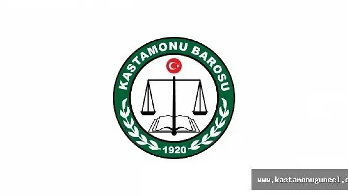 Kastamonu Barosundan Kınama