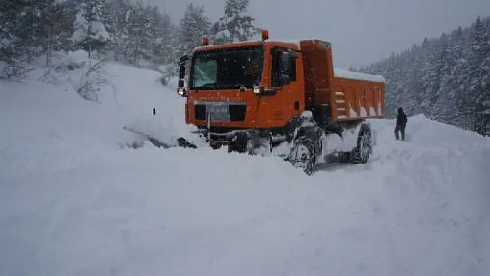 Kastamonu'da 487 Köy Yolu Kapalı