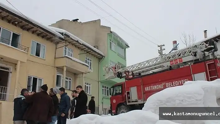 Kastamonu'da Baca Yangını Korkuttu