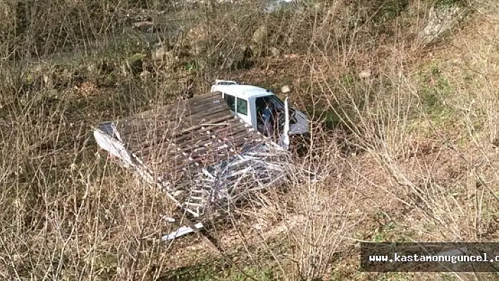 Kastamonu'da Trafik Kazası: 1 Yaralı