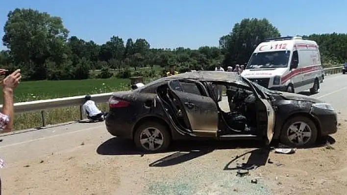 Kastamonu'daki Kazalarda 5 Kişi Yaralandı