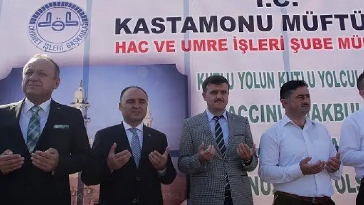 Kastamonu'dan 246 Hacı Adayı Uğurlandı