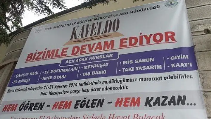 KAVELDO Kursları Başlıyor