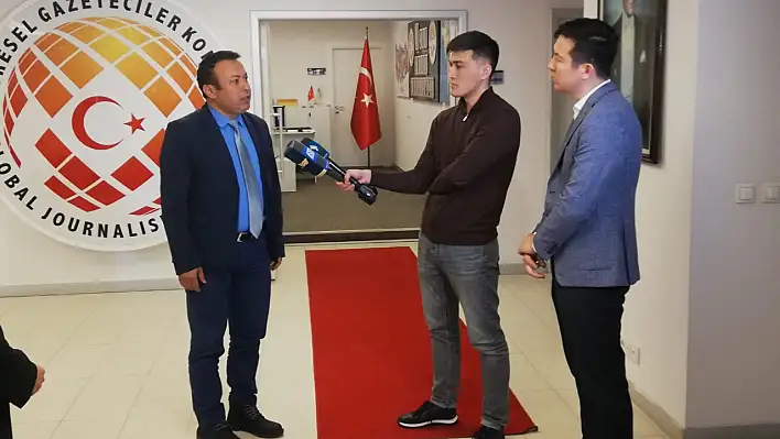 Kazakistanlı gazetecilerden KGK ziyareti