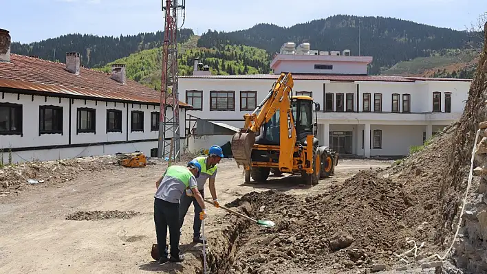 Küre'de doğal gaz çalışmalarına başlandı