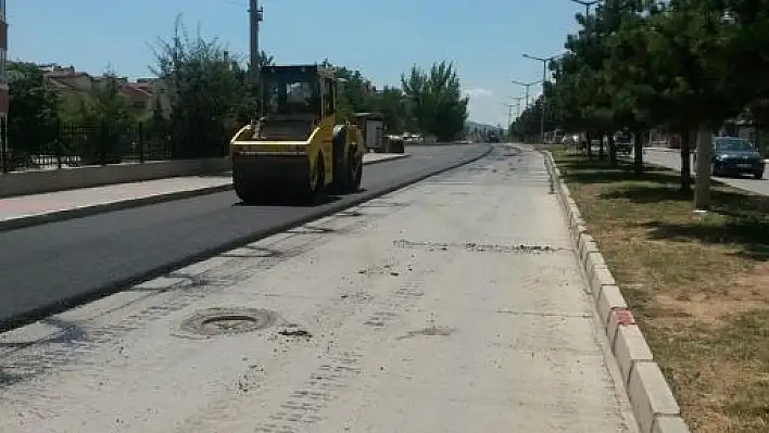 Kuzeykent'te Asfaltlama Çalışmaları Başladı