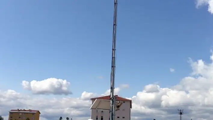 Meteoroloji Gözlem İstasyonu veri aktarmaya başladı