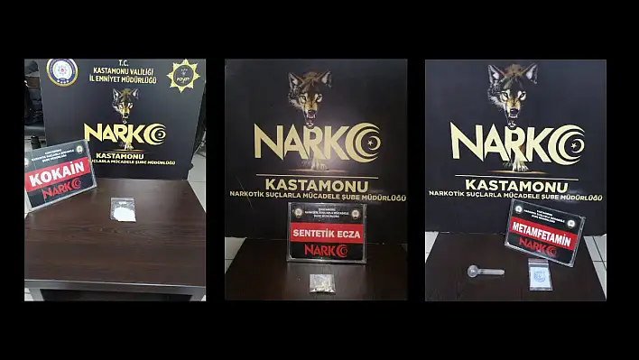 Narko polisinden kaçamadılar