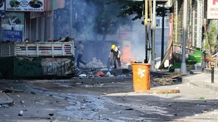 Okmeydanı'nı savaş alanına çevirdiler