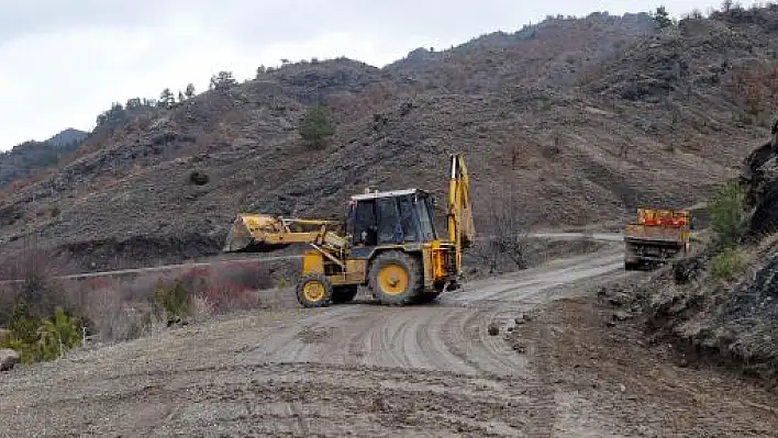 Özel İdare, Yol Çalışmalarına Hızlı Başladı