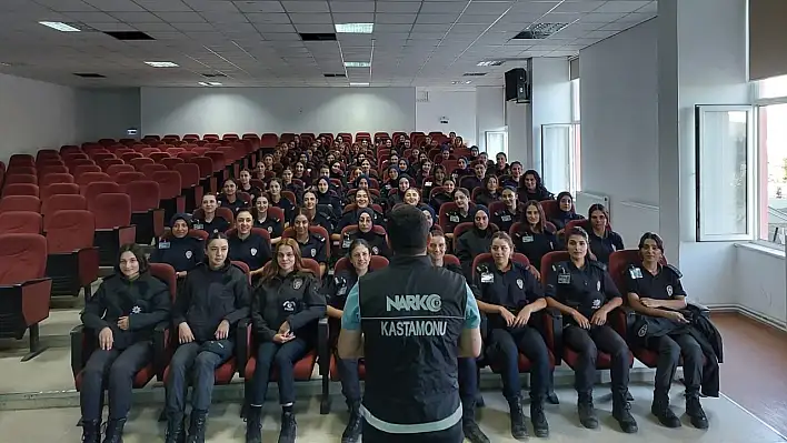 Polis adaylarına uyuşturucuyla mücadele eğitimi