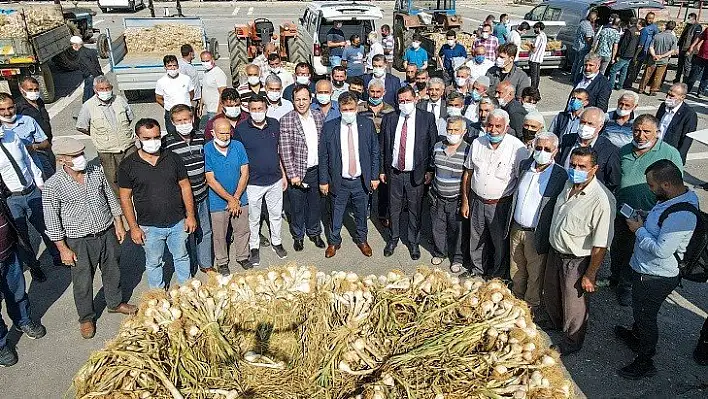 'Sarımsak Pazarı' açıldı