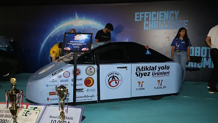 'Şerife Bacı'nın Torunları' elektrikli otomobille Teknofest'te