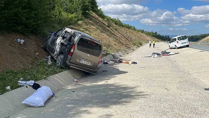 30 metre sürüklendi! 3'ü çocuk 5 yaralı