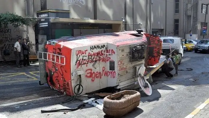 Taksim'de hayat normale dönmeye başladı