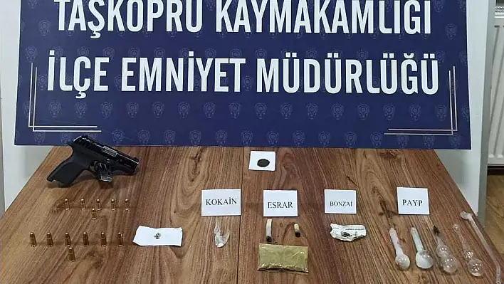 Taşköprü'de arama yapılan evde yok yok!