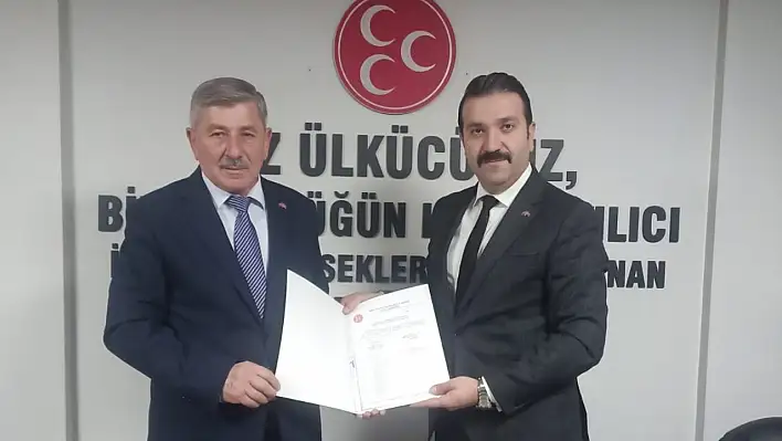 Taşköprü'de MHP'nin yeni ilçe başkanı