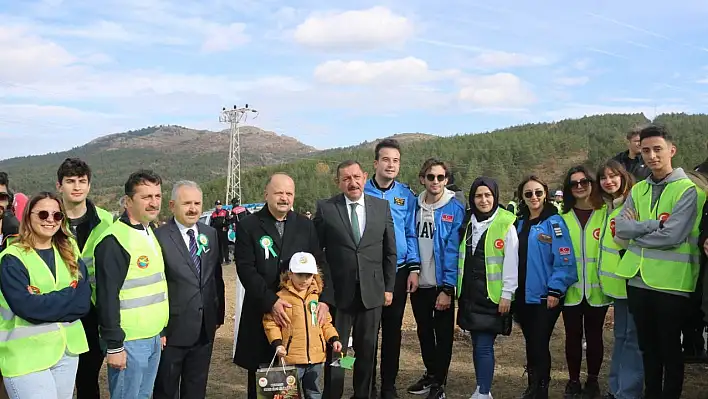 THK, fidan dikim etkinliğine katıldı