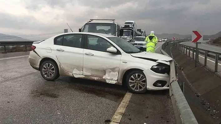 Tosya'da zincirleme kaza: 1 yaralı