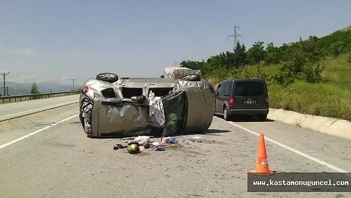 Tosya'da Trafik Kazası: 5 Yaralı