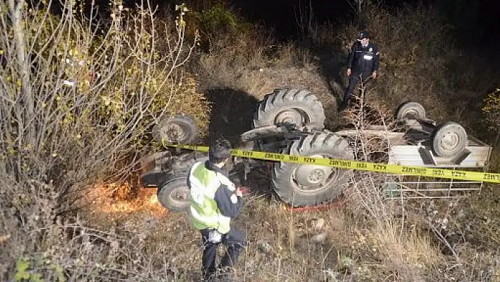 Tosyda'da Traktör Kazası, 1 Ölü