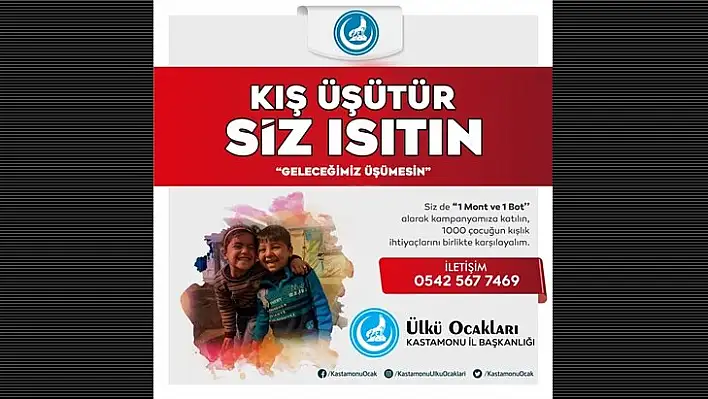 Ülkü Ocakları yürekleri ısıtıyor