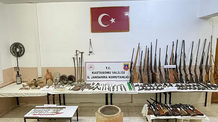 Uyuşturucu, tarihi eser ve silah kaçakçılığı operasyonu: 1 gözaltı