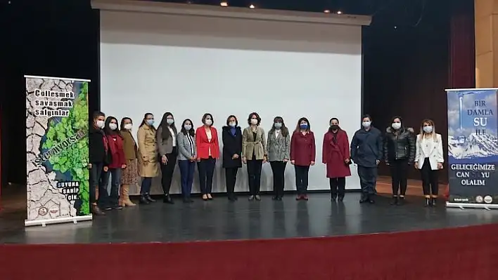 Vali eşi Çakır'dan su tasarrufu vurgusu