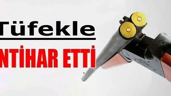 Yaşlı Adam Av Tüfeğiyle İntihar Etti