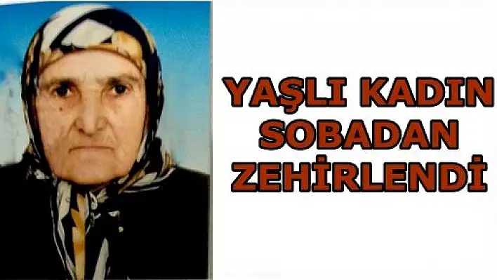 Yaşlı  Kadın, Sobadan Zehirlendi