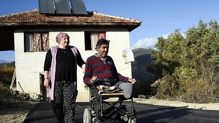 Yolun asfaltlanmasıyla hayata bağlandı