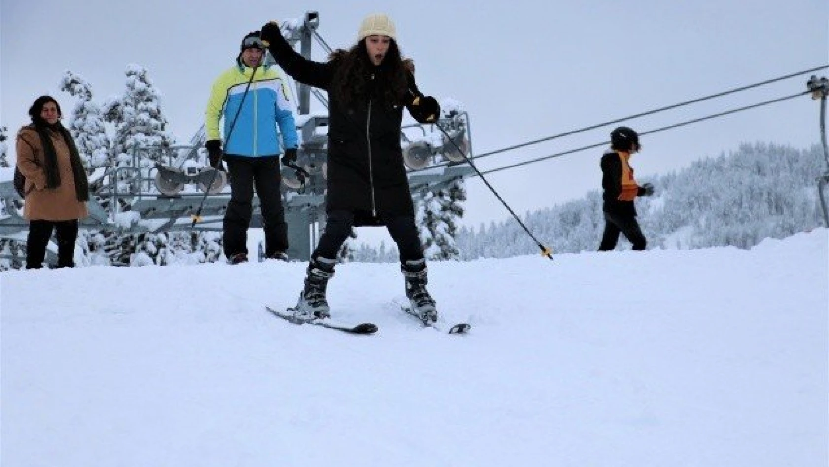 Ilgaz Dağı'nda kayak sezonu başladı