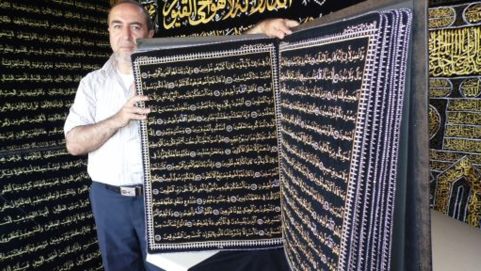 12 yılda iple yazdığı Kur'an-ı Kerim, Guinness rekorlar kitabına girecek