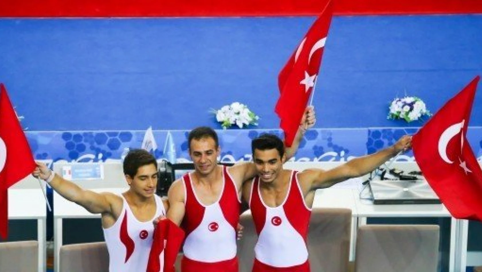 17. Akdeniz Oyunları'nda Ümit Şamiloğlu jimnastikte altın madalya kazandı