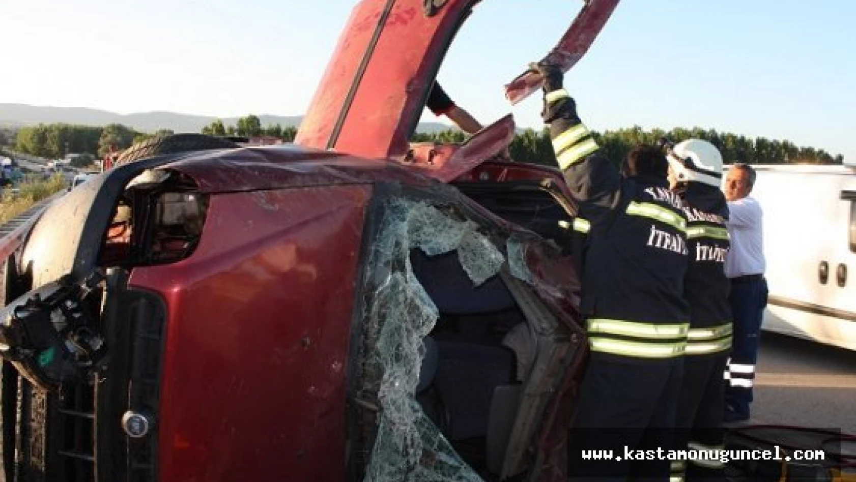 Kastamonu'da Üç Ayrı Kazada 6 Kişi Yaralandı