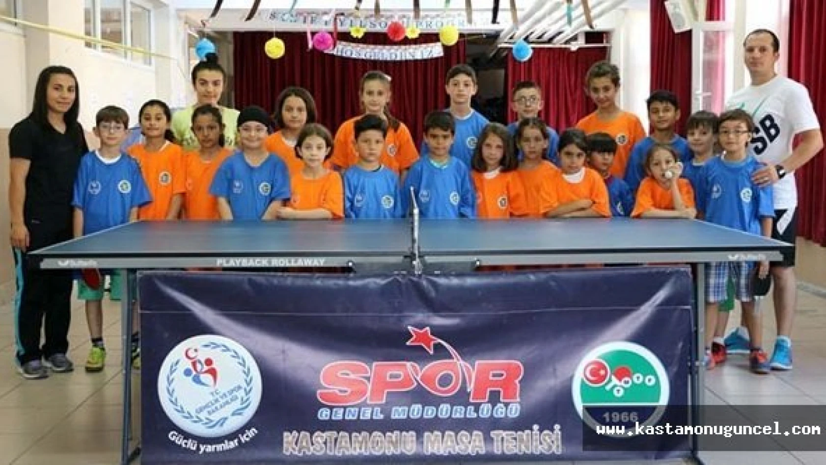 Yaz Spor Okullarında Masa Tenisi Tutkusu