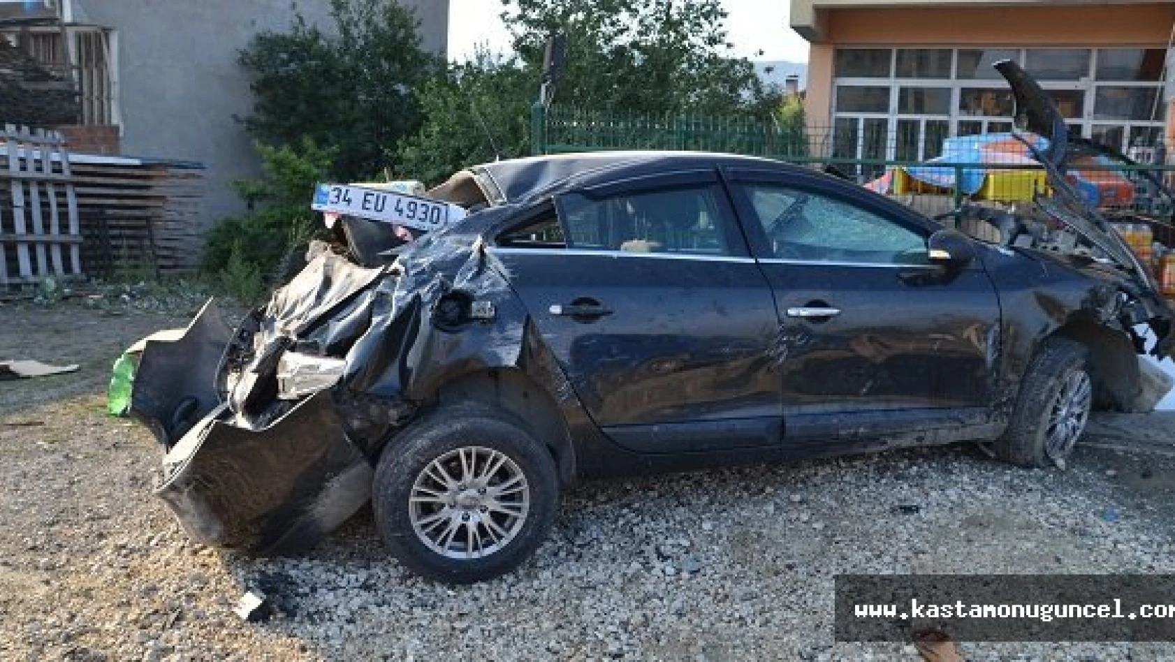 Kastamonu'da Trafik Kazası: 1 Ölü, 3 Yaralı