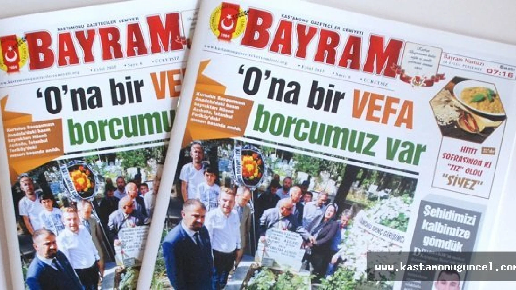 Bayram Gazetesi'nin 6'ıncı Sayısı Çıktı