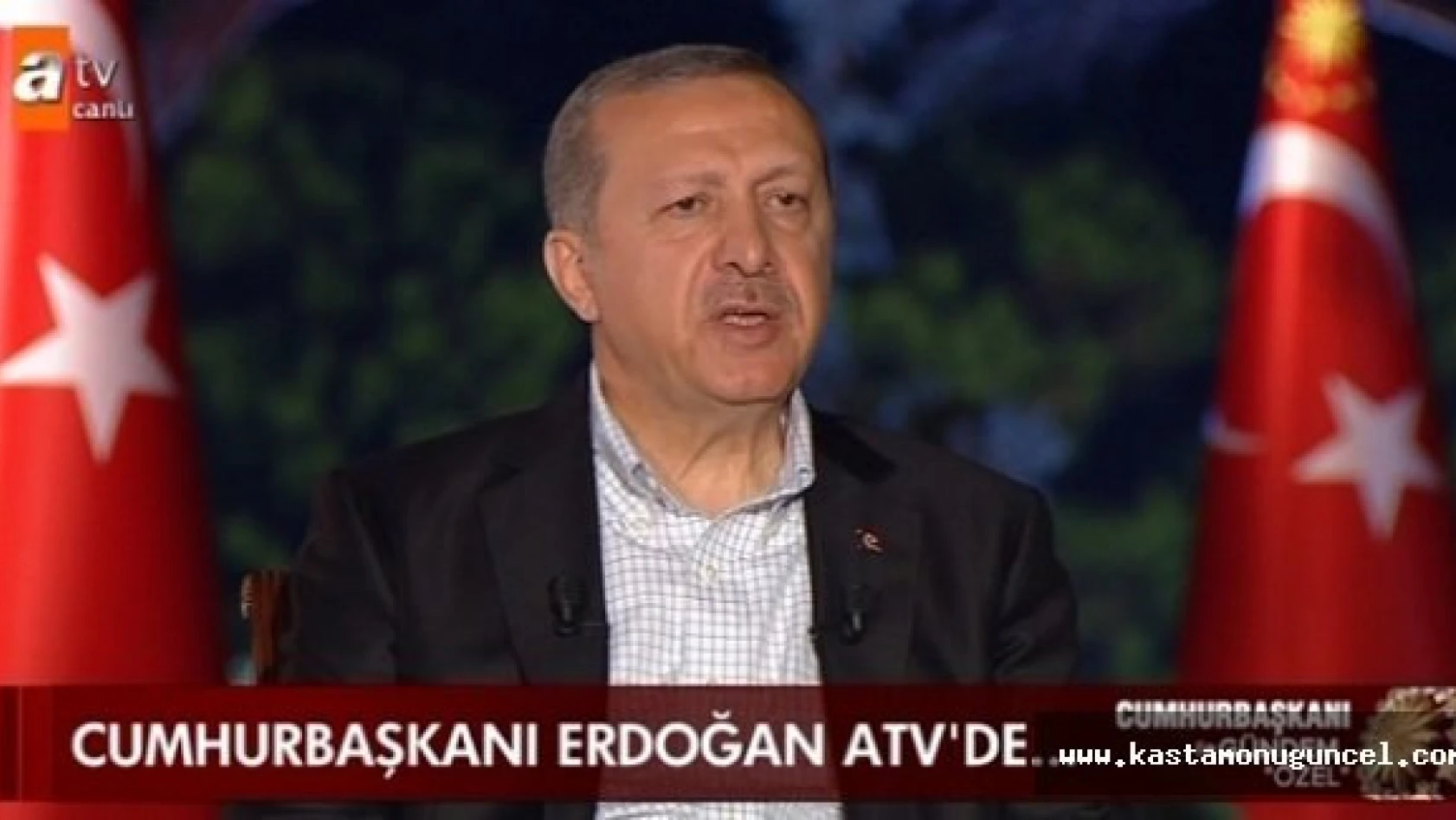 Erdoğan'dan &quotÇarpıtmaya" Canlı Yayında Cevap