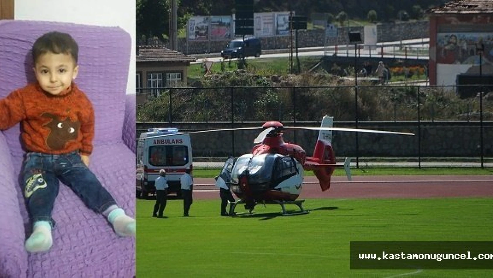 Hava Ambulansı ile Sevkedilen Çocuk Kurtarılamadı