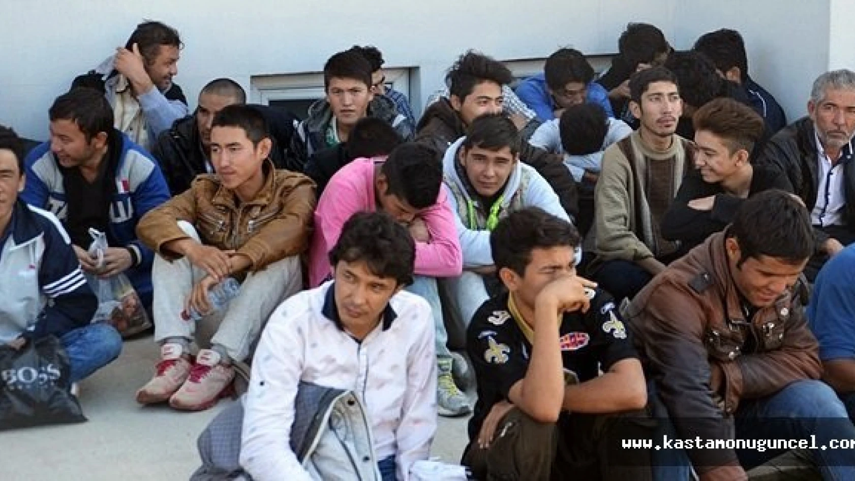 Kastamonu'da 92 Afgan Mülteci Yakalandı