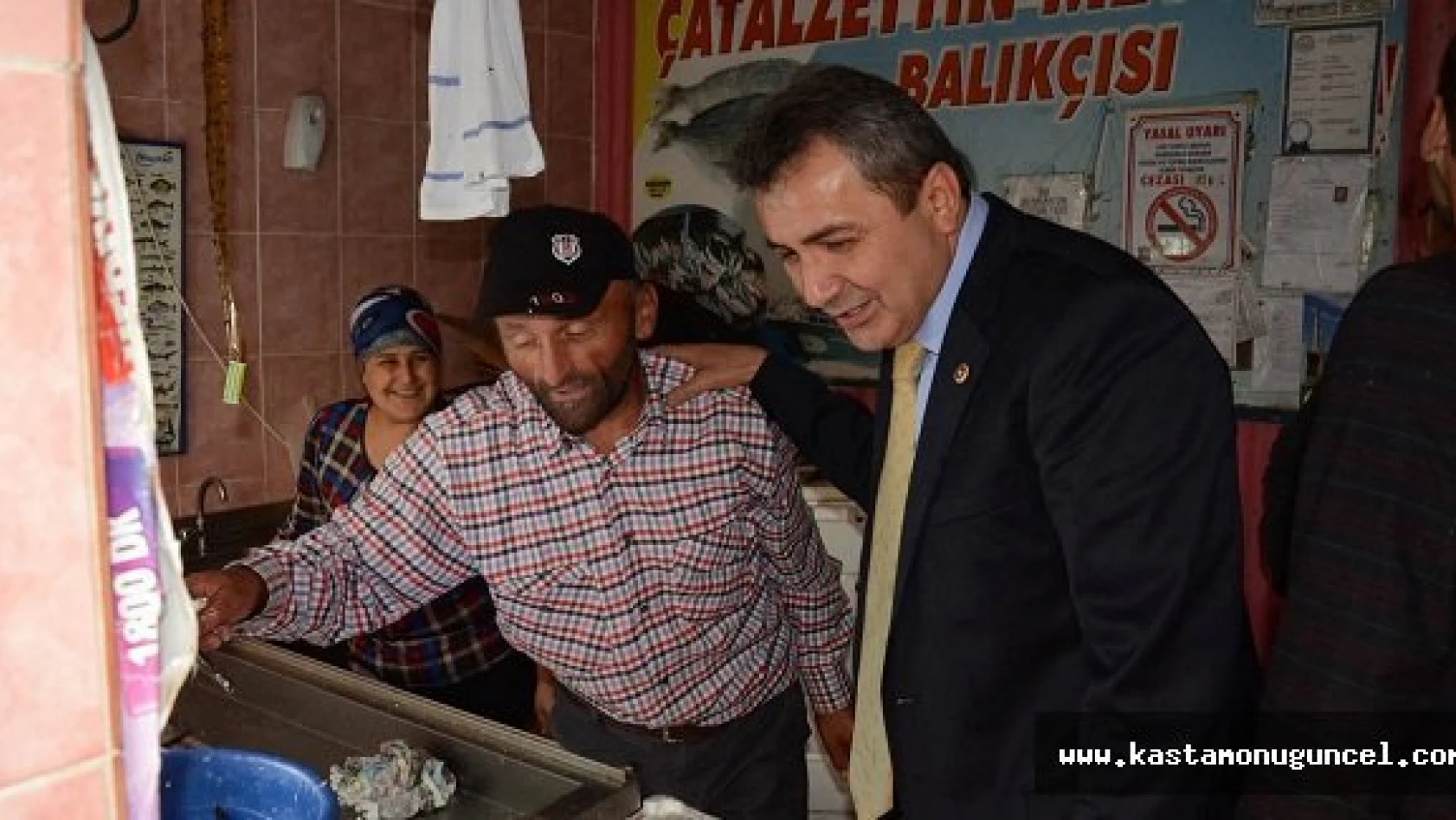 MHP'li Adaylardan Sahil İlçelerine Ziyaret