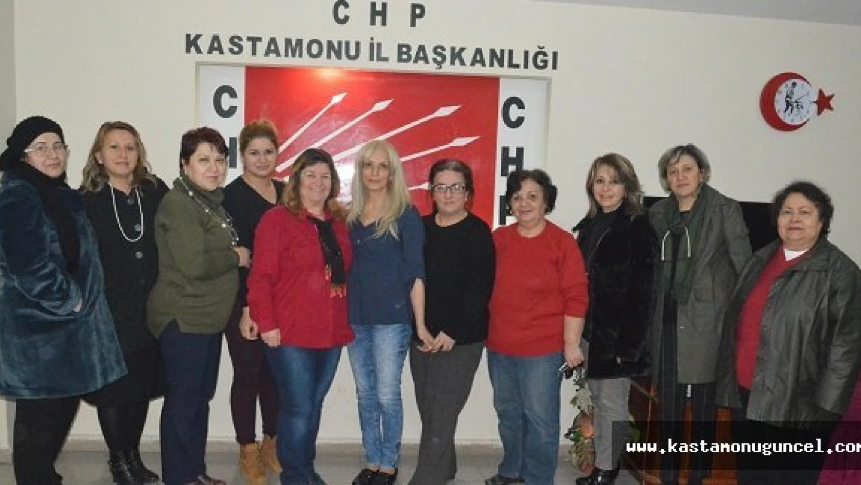 CHP Kastamonu Kadın Kolları'nda Görev Dağılımı