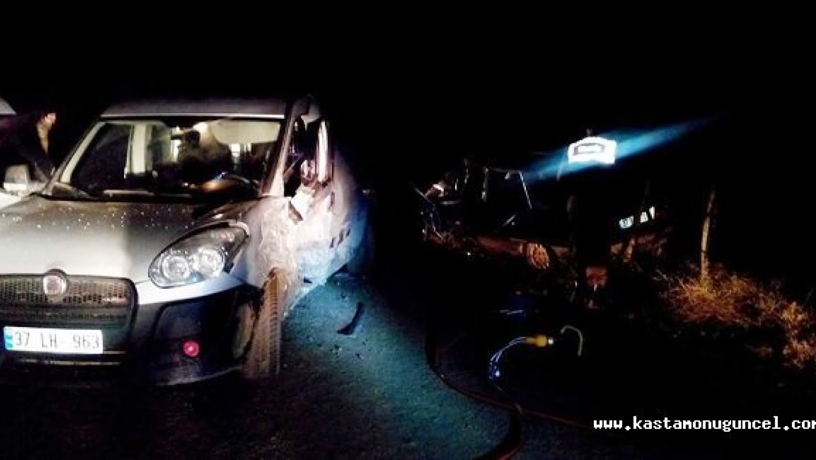 Kastamonu'da Trafik Kazası: 1 Ölü, 1 Yaralı